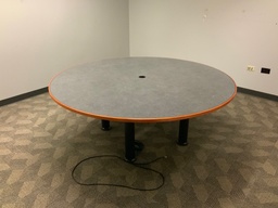 [#C7-71] Conference Table, 48"R, Traditional, Plinth - Base **Photo Representative**