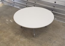 [#C7-18] Round Coffee Table (1-ft height) 