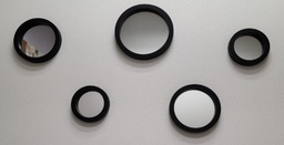 [#J2-36] Set of 5 Wall Mirror 