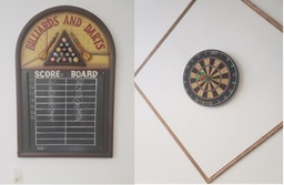 [#J1-48] Dartboard With or Without Frame and Score Board