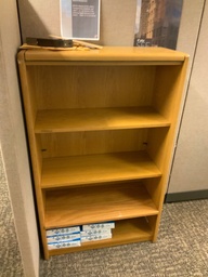 [#D2-107] 30"Wx36H Top Unit Bookcase w/ Doors **photo representative**