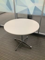 [#00-63] 36"D Conference / Breaskroom Table w/ X-Base