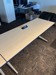 [#C20-31] Maple Training Tables (on wheels) 