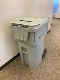 [#00-72] Mobile 55 Gal. Shred Bin