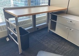 [#E3-6] Desk (Cantilever) - 54" X 23" (25th floor) 