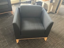 [#B8-32] Black Lounge Chair (25th floor) 