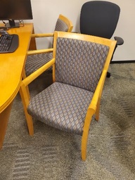 [#B8-415] Patterned Guest Chair