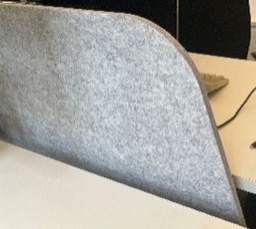 [#A8-22] Dividing Screen - Tapered Edge