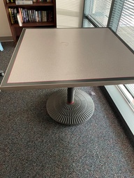 [#C5-80] Communal Table - 4 Sided - 4' x 4' Grey