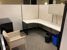 [#A2-GP35 Pic # (143)]     Steelcase 9000 Systems, 8x8 Cubicle, Cluster of 10