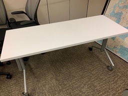 [#C19-GP33 Pic # (49)] Training Table, Mobile, Flip Top, Nesting