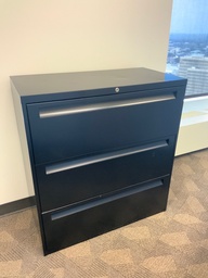 [#D5-GP33 Pic # (216)] 4-Drawer Lateral File Credenza