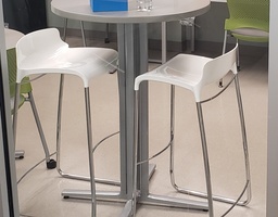 [#B8-107] Chairs Tall white