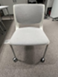 [#B8-25] Side Chair - White