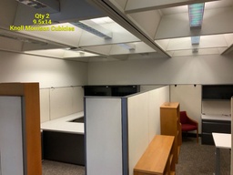 [#A2-18] Knoll Morrison Panel Systems, 9.5x14 Cubicle