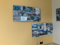[#J1-143] Koch History Placards, 2 Sets of 10, Same Pictures in each set.