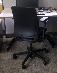 [#B13-60] Black Task Chair 