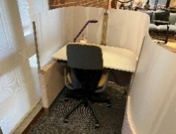 [#C19-50] Brody Privacy Desk This is stand alone