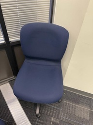 [#B12-21] Task Chair no arms - blue