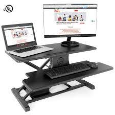 [#C21-6] Sit-Stand Desktop **photo representation**