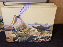 [#J2-40] Volcano Art