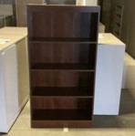 [#D3-14] 4- Shelf Wooden Bookcase (31W 11D 58H)