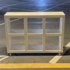 [#D3-15] 6 - Shelf Wooden Bookcase (13D 47W 35H)