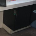 [#D16-33] Metal drawer unit, black | Cajonera de metal, negra