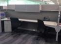 [#A2-64] Workstation, L-shape, tall-height | Puesto de trabajo, en forma de L, alto