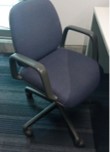 [#B13-87] Task chair, blue, adjustable | Silla operativa, azul, regulable