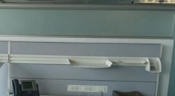 [#A8-84] Dividing screen, grey | Mampara divisoria, gris