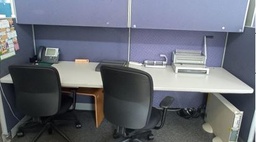 [#A1-154] Workstation, grey | Estación de trabajo, gris