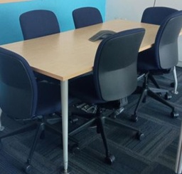 [#C8-234] Square table, wood | Mesa cuadrada, madera