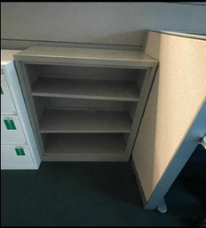 [#D2-3] 3 SHELF BOOKCASE 