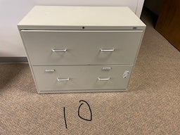 [#D6-10] 2 Drawer File Cabinet