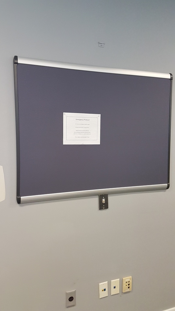 Cork Board - grey #2