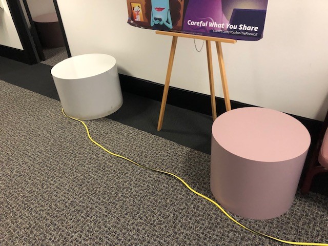 various sizes pink &amp; white