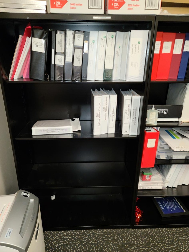 Metal Bookcase
