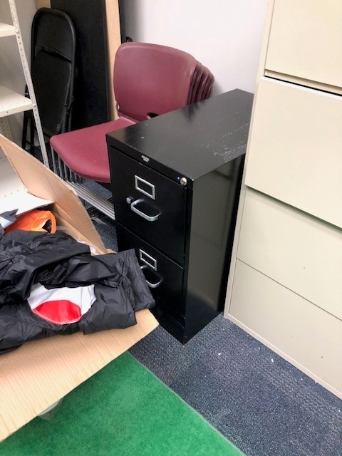 File cabinet, vertical, 2-drawer