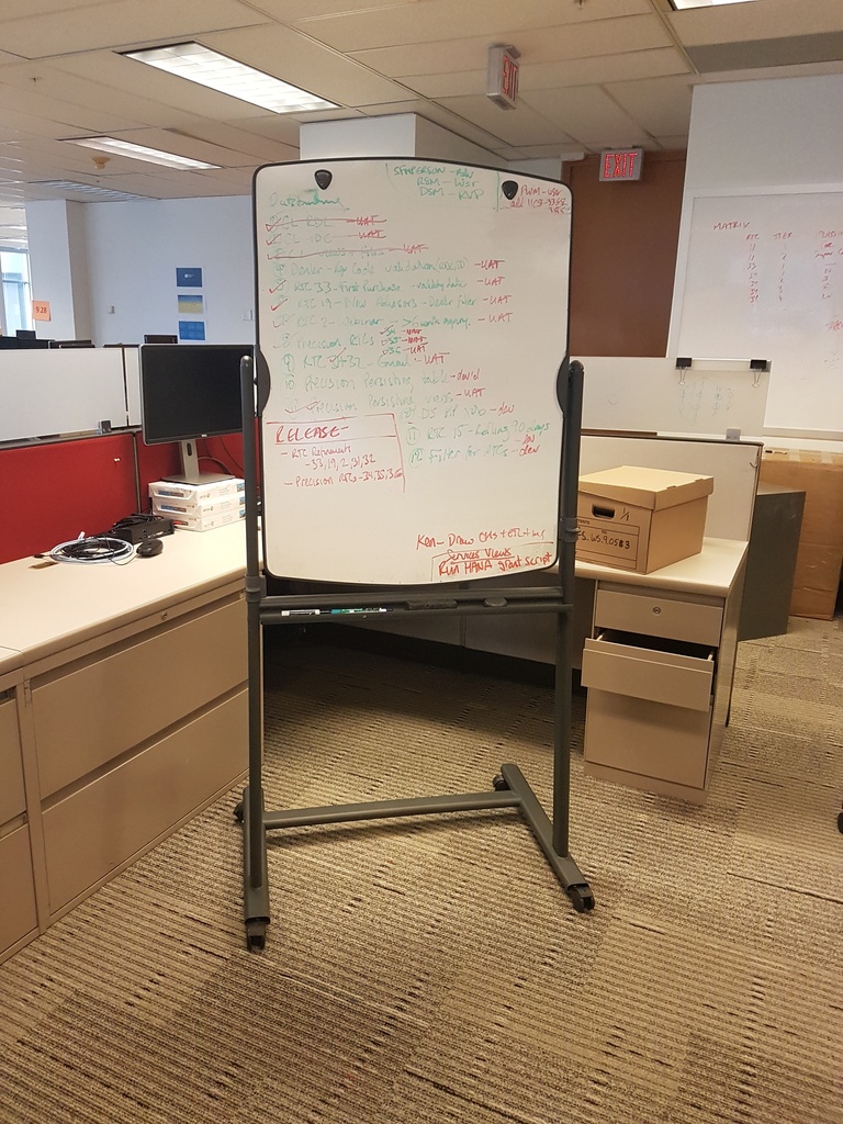 Whiteboard on Wheels