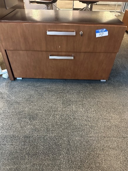 #48 2 drawer cabinet 36 x 18 x22