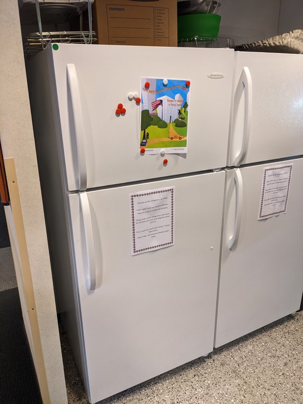 Fridge  (29"x31")
