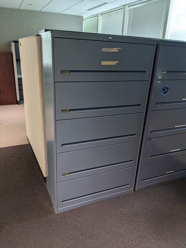 5-Drawer Lateral Filing Cabinet