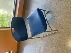 Blue Break Room Chair 