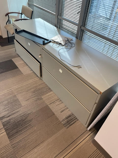 6' CREDENZA - METAL
