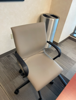  BROWN TASK CHAIR 
