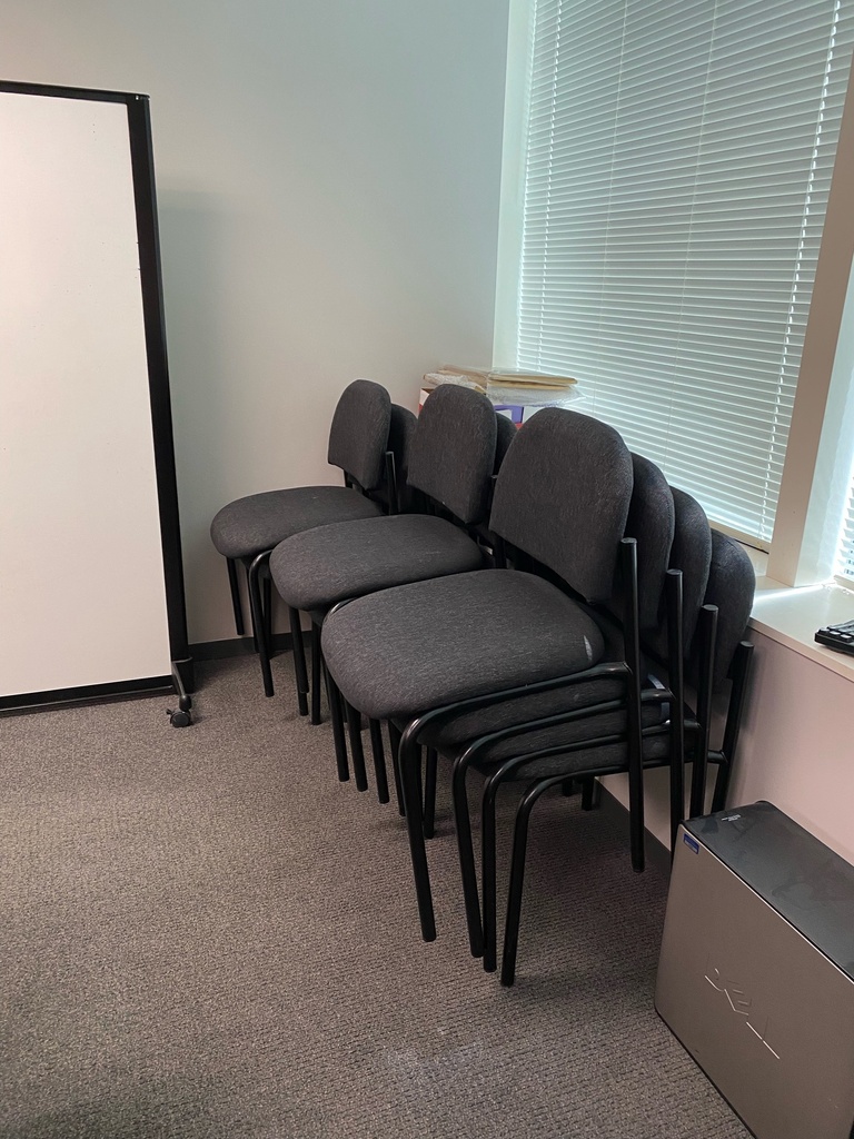 Black Armless Chair