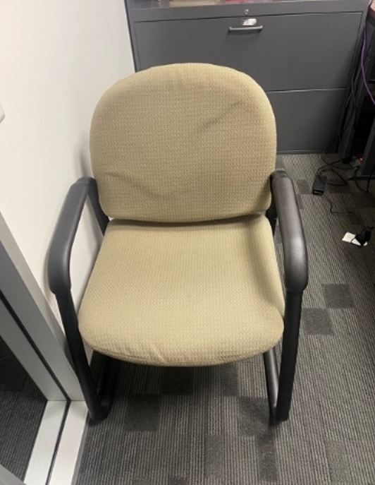 Guest Chair, Mustard
