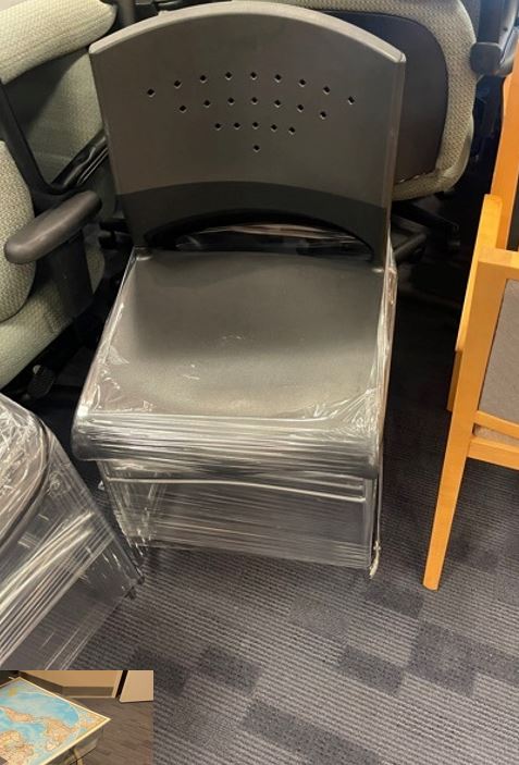 Stacking Chairs, plastic