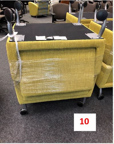 Yellow Guest Chairs